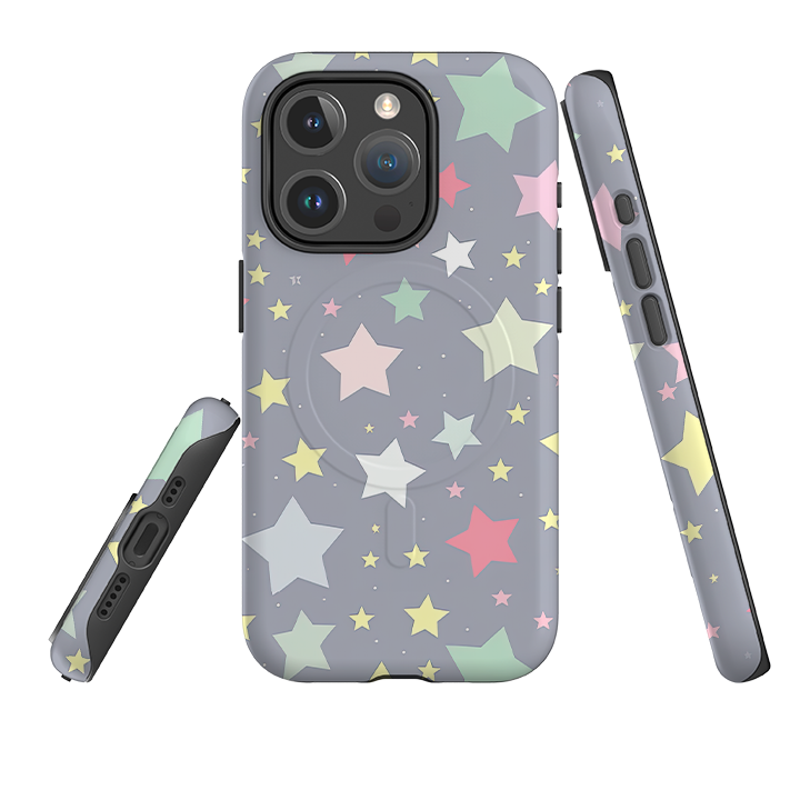 iPhone MagSafe Tough Case – Pastellsterne