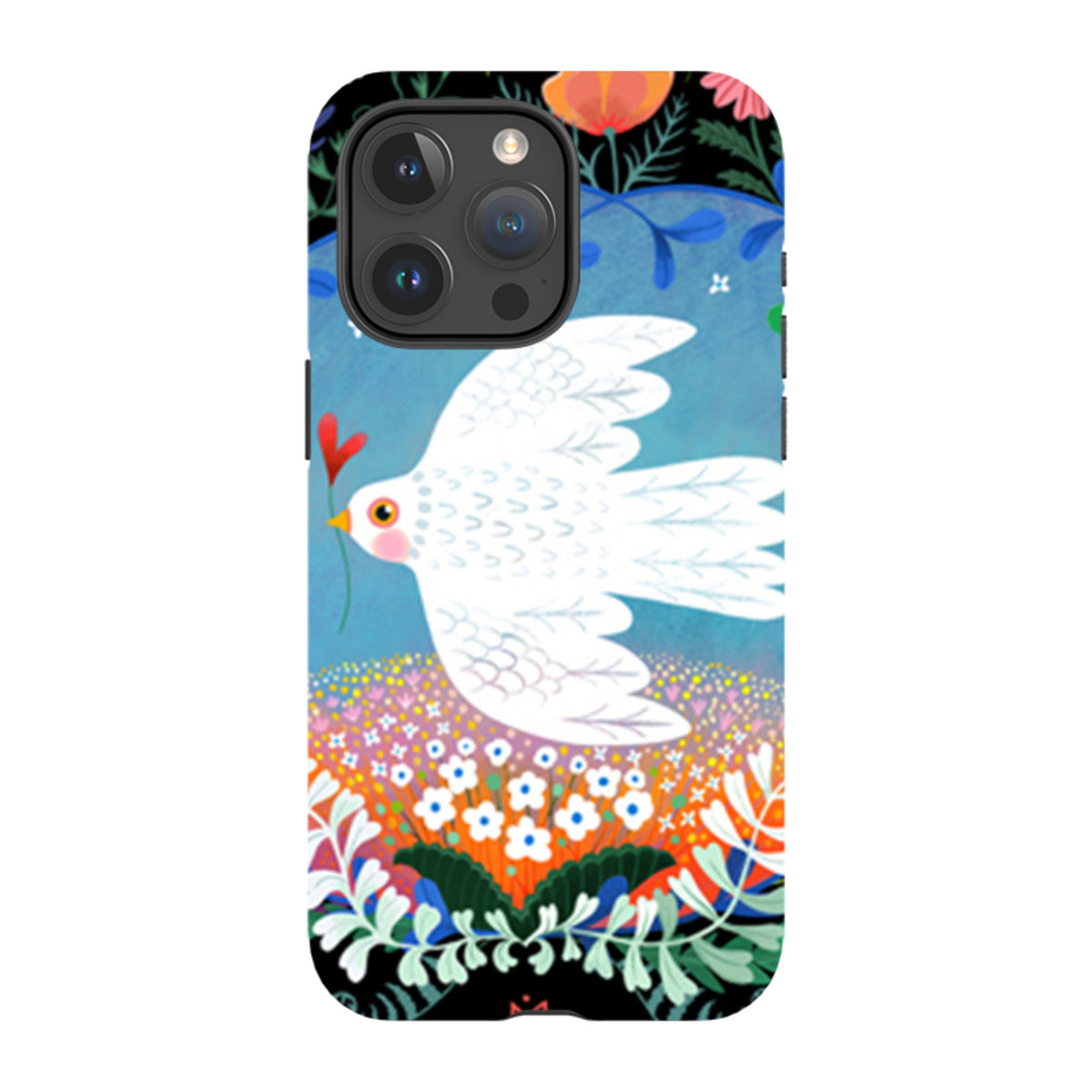 iPhone MagSafe Tough Case - Peace Bird By Mia Underwood