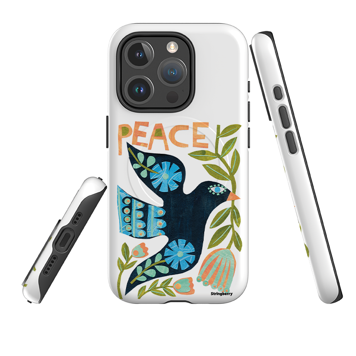 iPhone MagSafe Tough Case - Peace By Tracey English