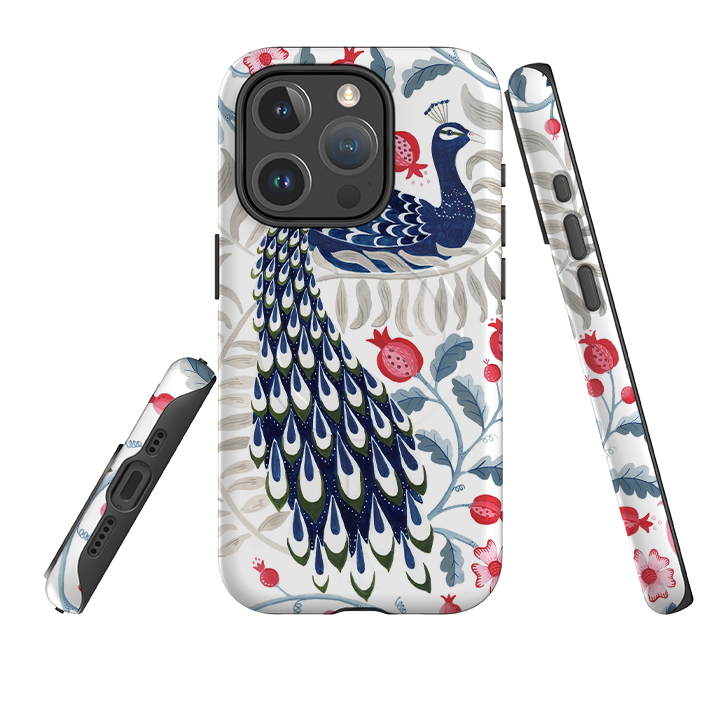 iPhone MagSafe Tough Case - Peacock By Bex Parkin