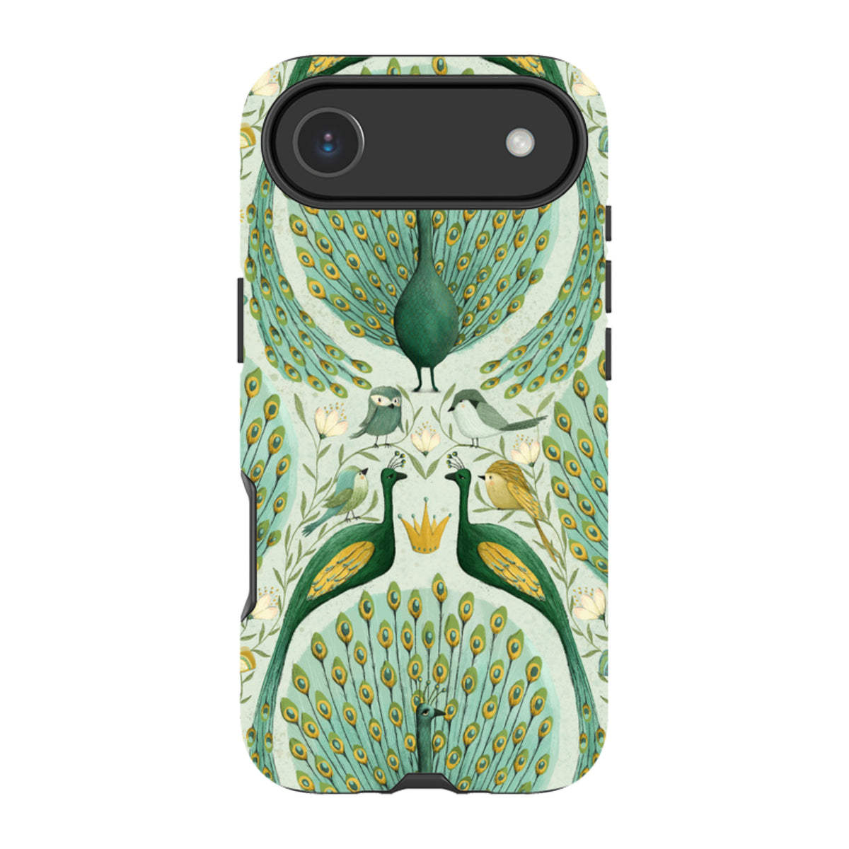 iPhone MagSafe Tough Case - Peacock Pattern By Maja Lindberg