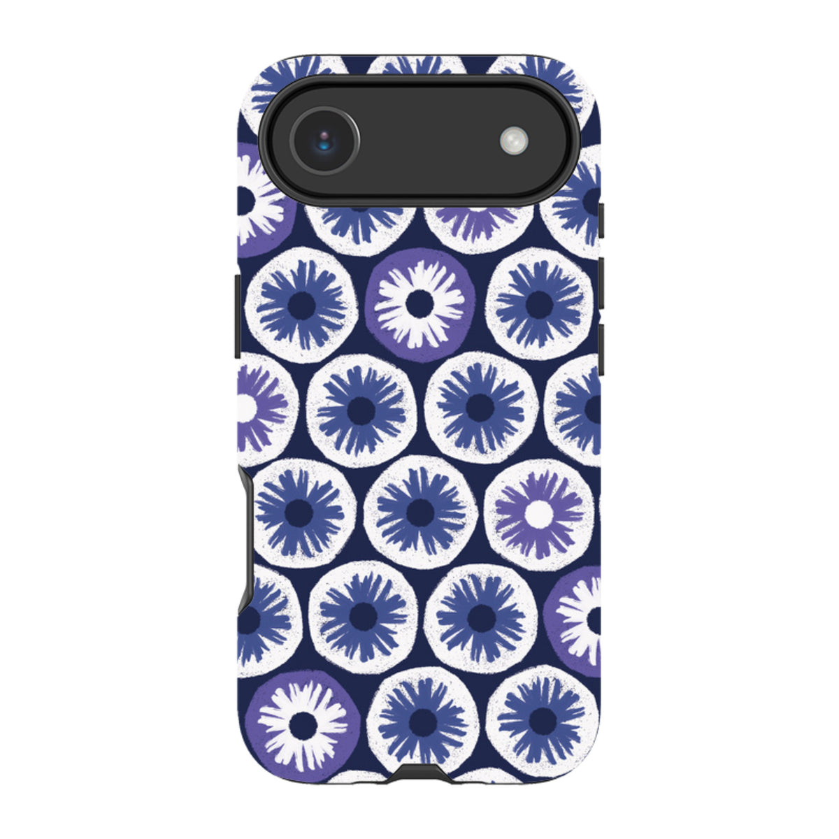iPhone MagSafe Tough Case -  Penny Flowers Blue By Ali Brookes