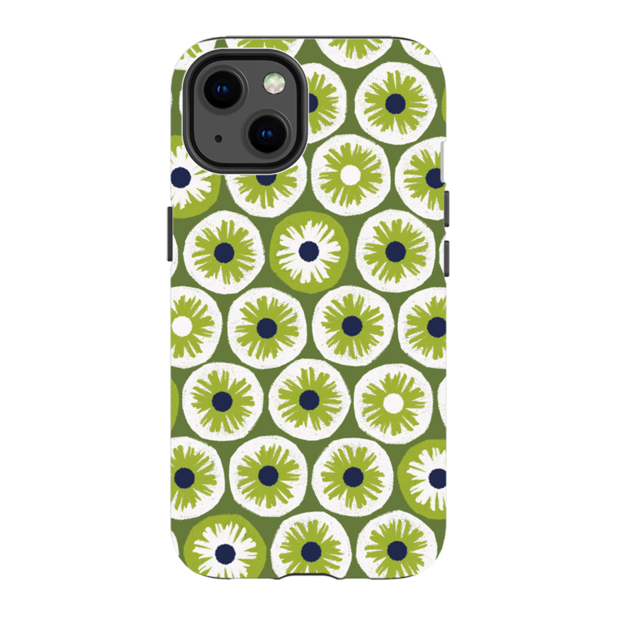 iPhone MagSafe Tough Case -  Penny Flowers Green By Ali Brookes