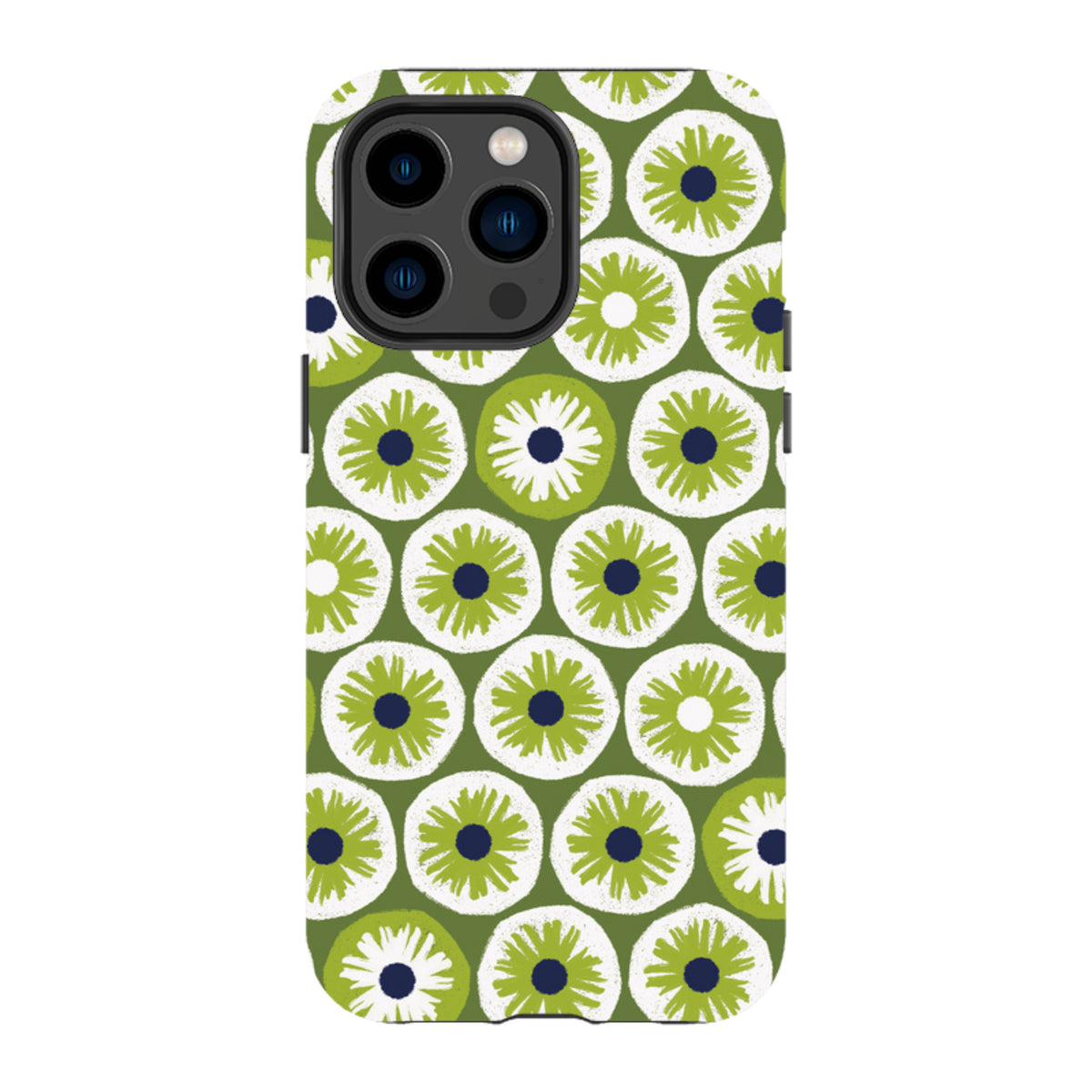 iPhone MagSafe Tough Case -  Penny Flowers Green By Ali Brookes