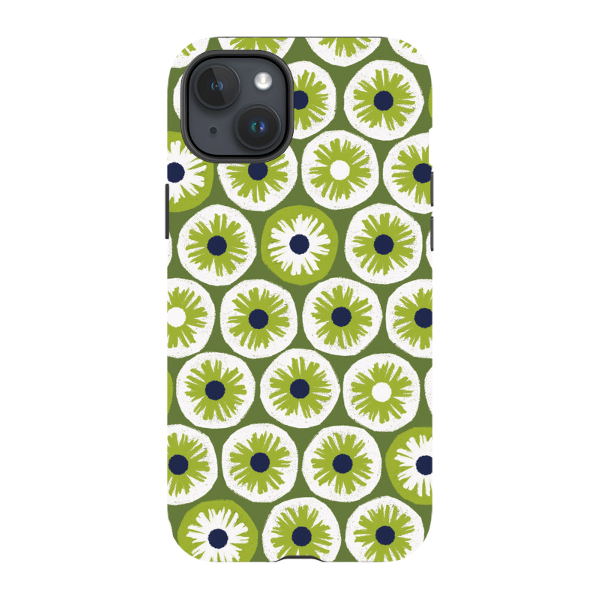 iPhone MagSafe Tough Case -  Penny Flowers Green By Ali Brookes