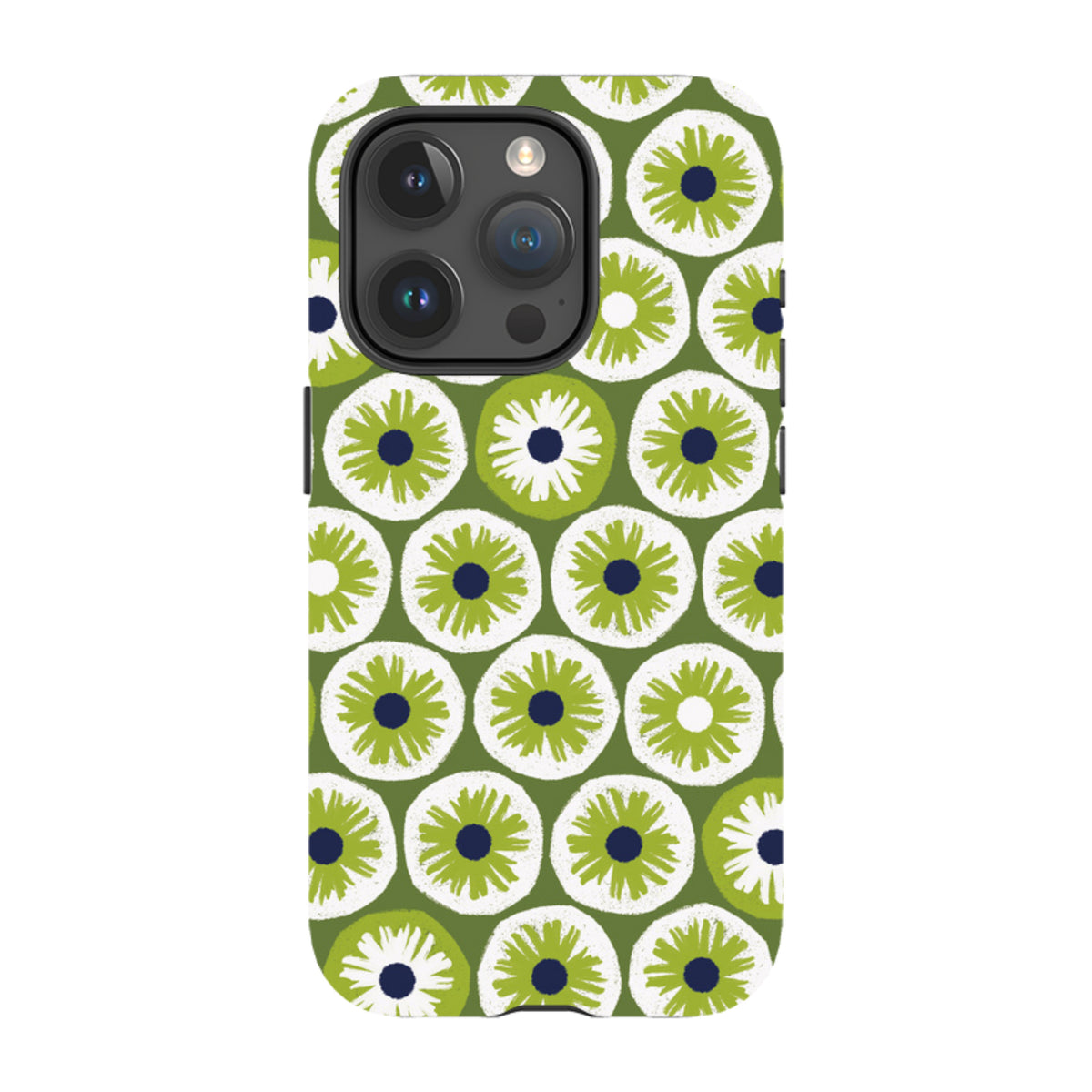 iPhone MagSafe Tough Case -  Penny Flowers Green By Ali Brookes
