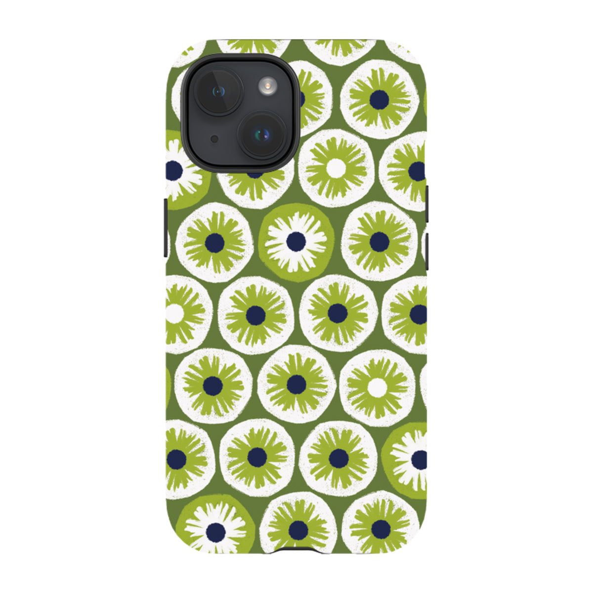 iPhone MagSafe Tough Case -  Penny Flowers Green By Ali Brookes