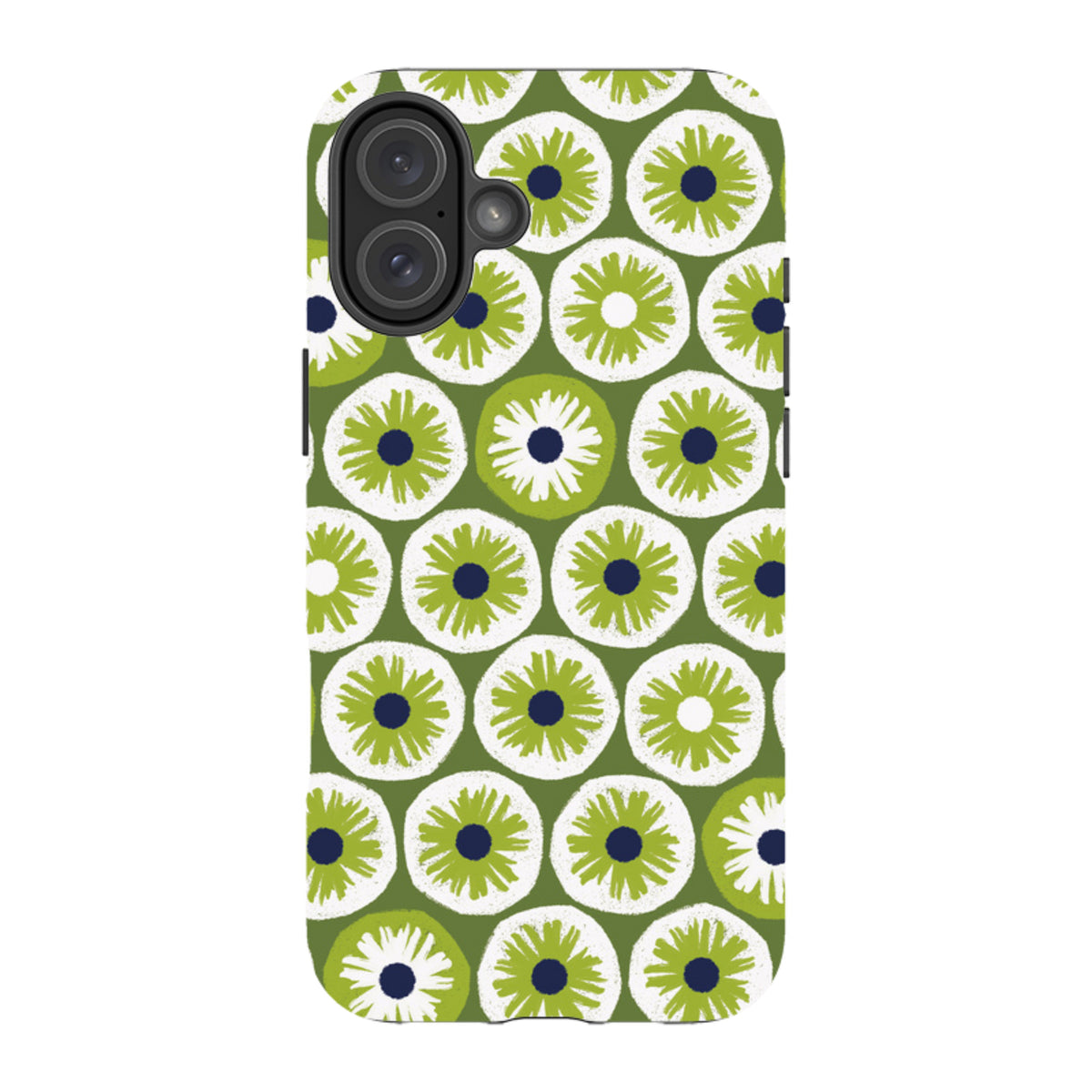 iPhone MagSafe Tough Case -  Penny Flowers Green By Ali Brookes