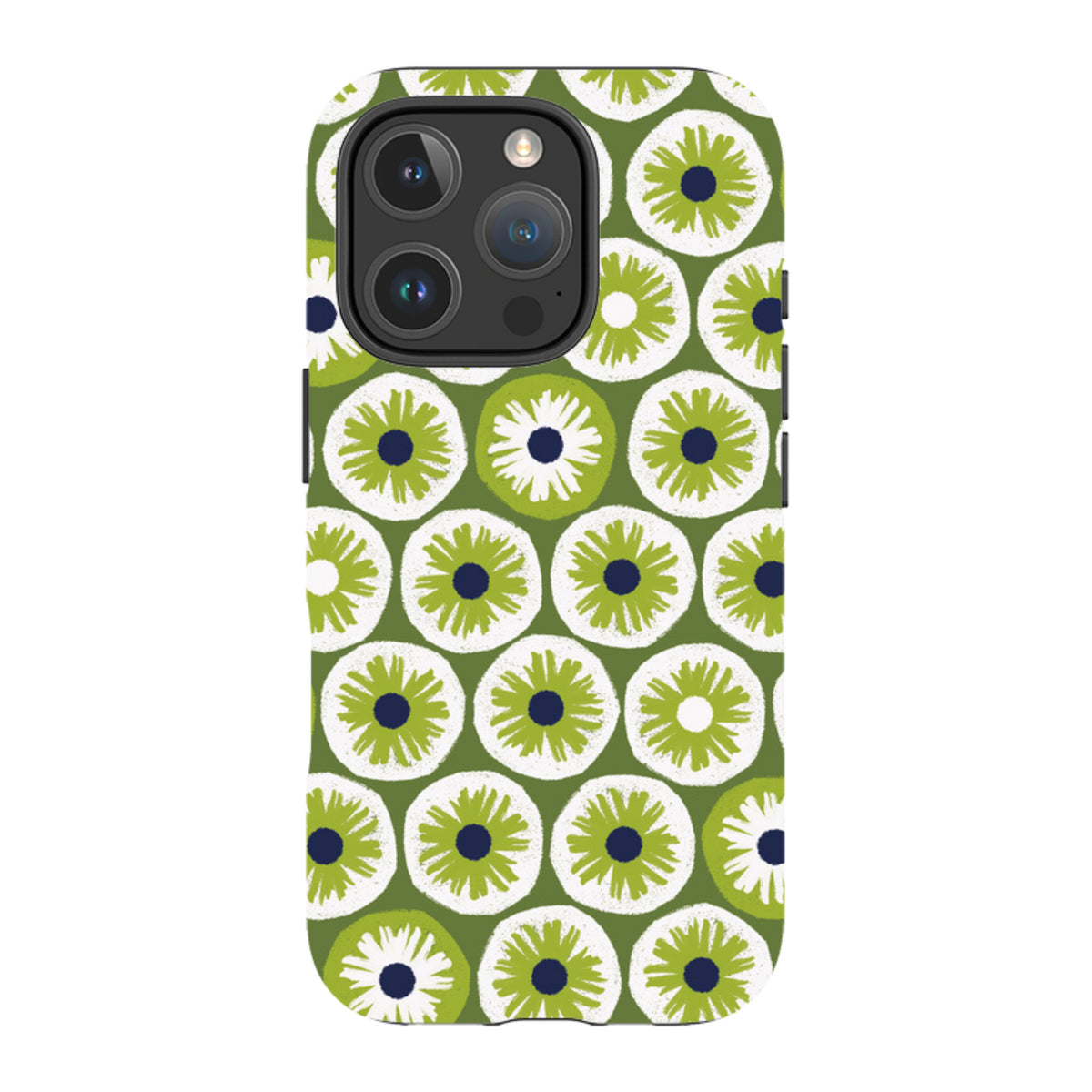 iPhone MagSafe Tough Case -  Penny Flowers Green By Ali Brookes