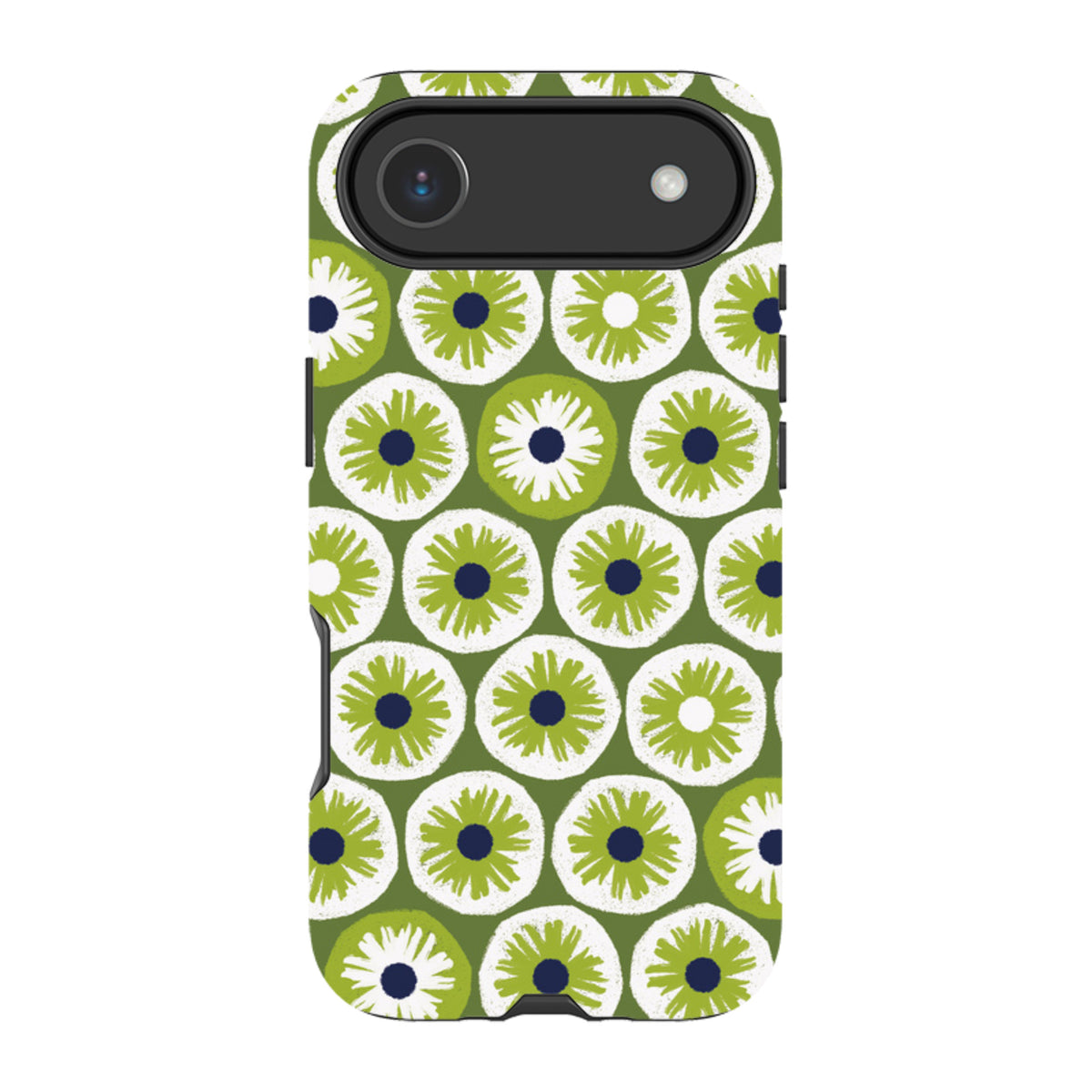 iPhone MagSafe Tough Case -  Penny Flowers Green By Ali Brookes