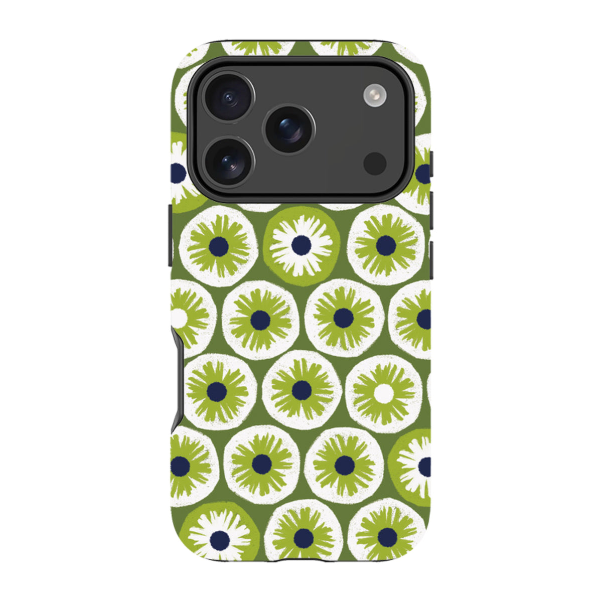 iPhone MagSafe Tough Case -  Penny Flowers Green By Ali Brookes