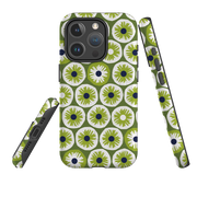 iPhone MagSafe Tough Case -  Penny Flowers Green By Ali Brookes