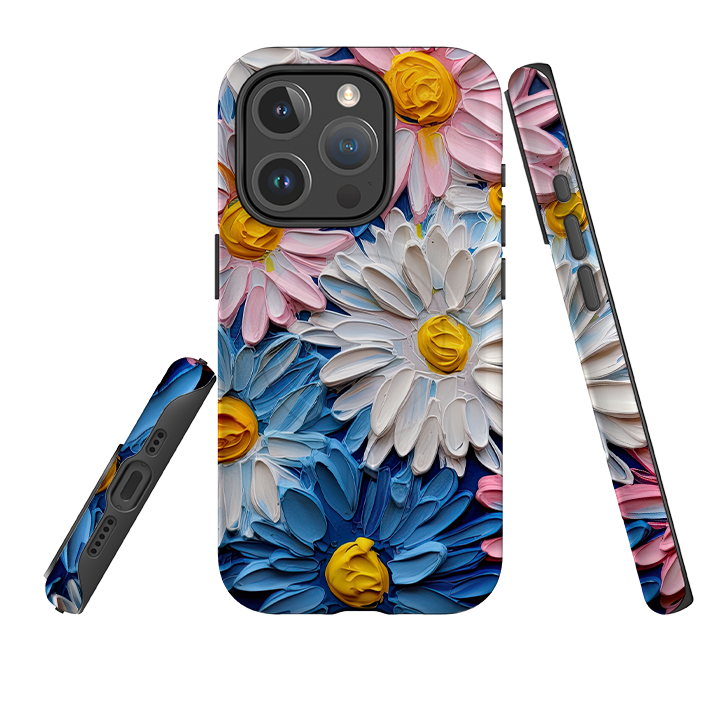 iPhone MagSafe Tough Case - Pink Daisies II