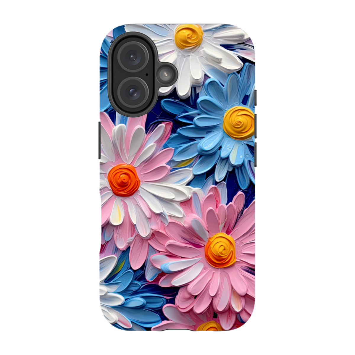 iPhone MagSafe Tough Case - Pink Daisies