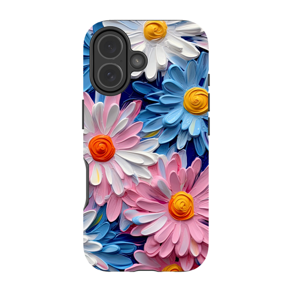 iPhone MagSafe Tough Case - Pink Daisies