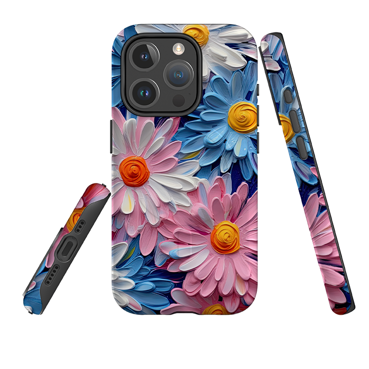 iPhone MagSafe Tough Case - Pink Daisies