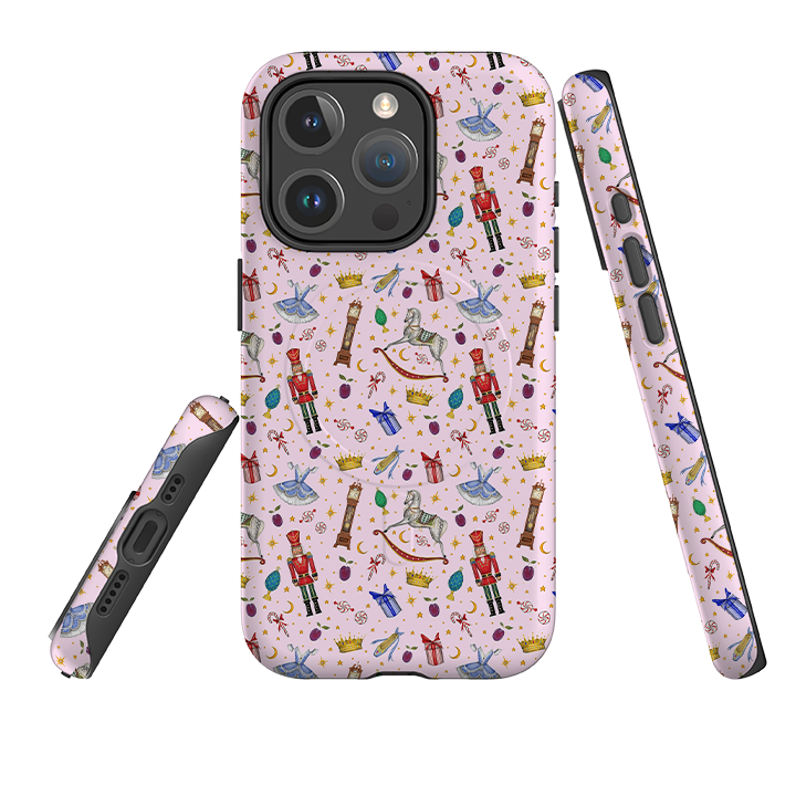 iPhone MagSafe Tough Case - Pink Nut Cracker By Catherine Rowe