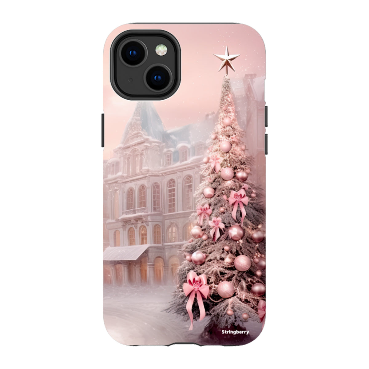 iPhone MagSafe Tough Case -  Pink Xmas