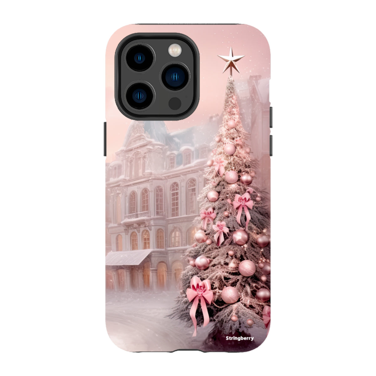 iPhone MagSafe Tough Case -  Pink Xmas