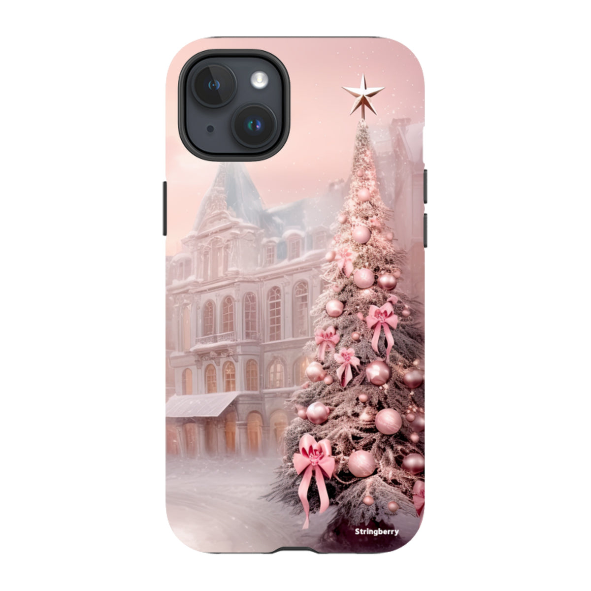 iPhone MagSafe Tough Case -  Pink Xmas