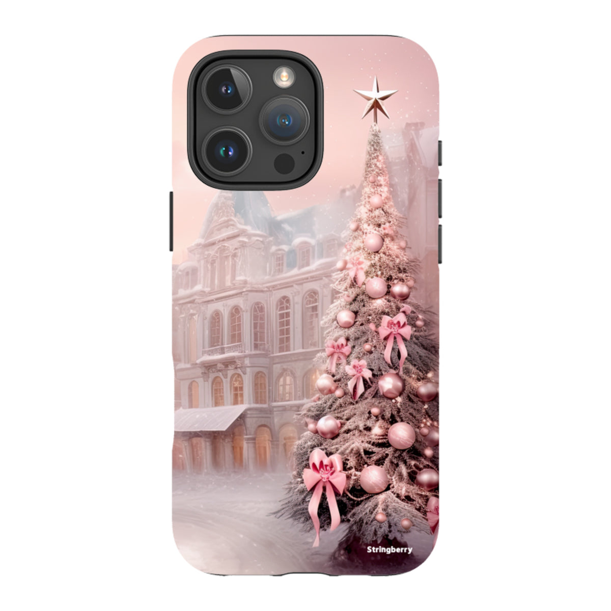 iPhone MagSafe Tough Case -  Pink Xmas