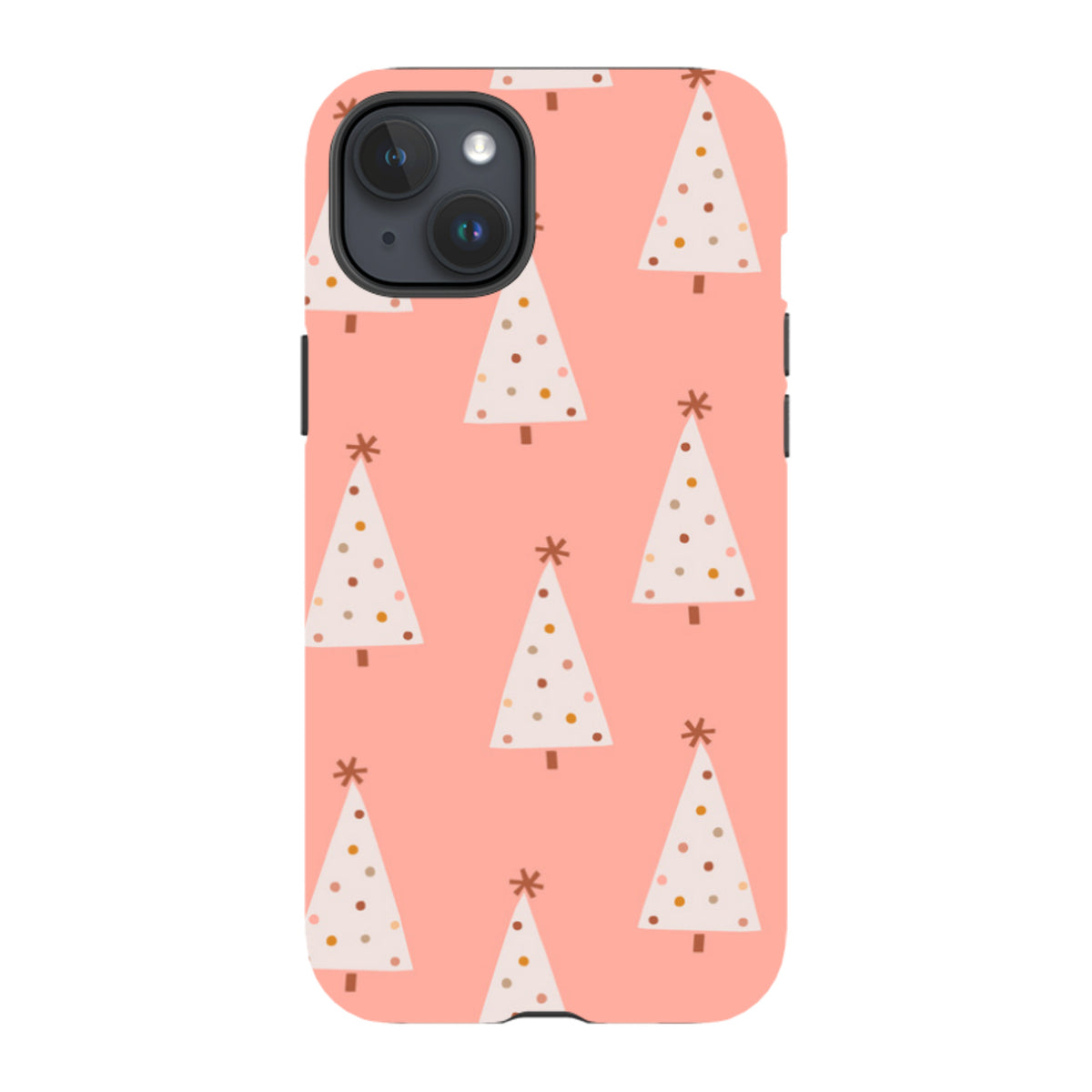 iPhone MagSafe Tough Case - Pink Xmas Tree