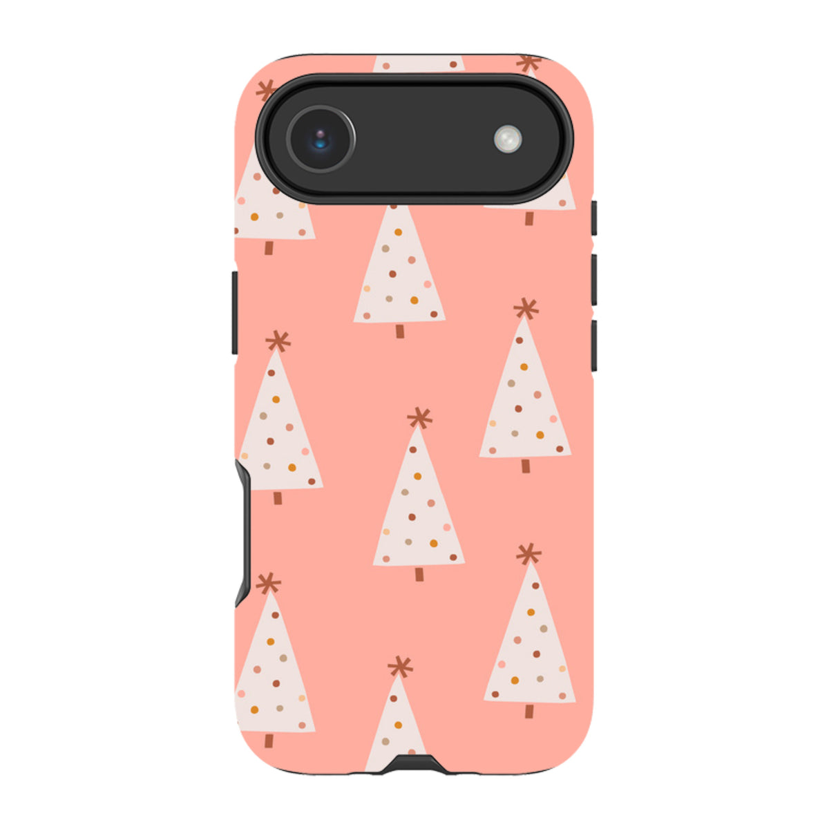 iPhone MagSafe Tough Case - Pink Xmas Tree