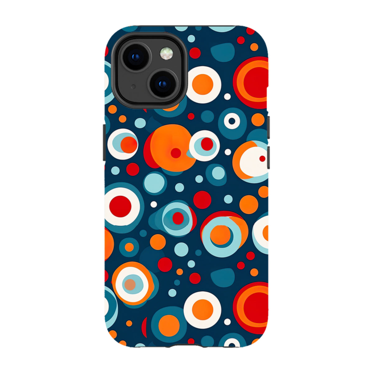 iPhone MagSafe Tough Case - Planet Polka