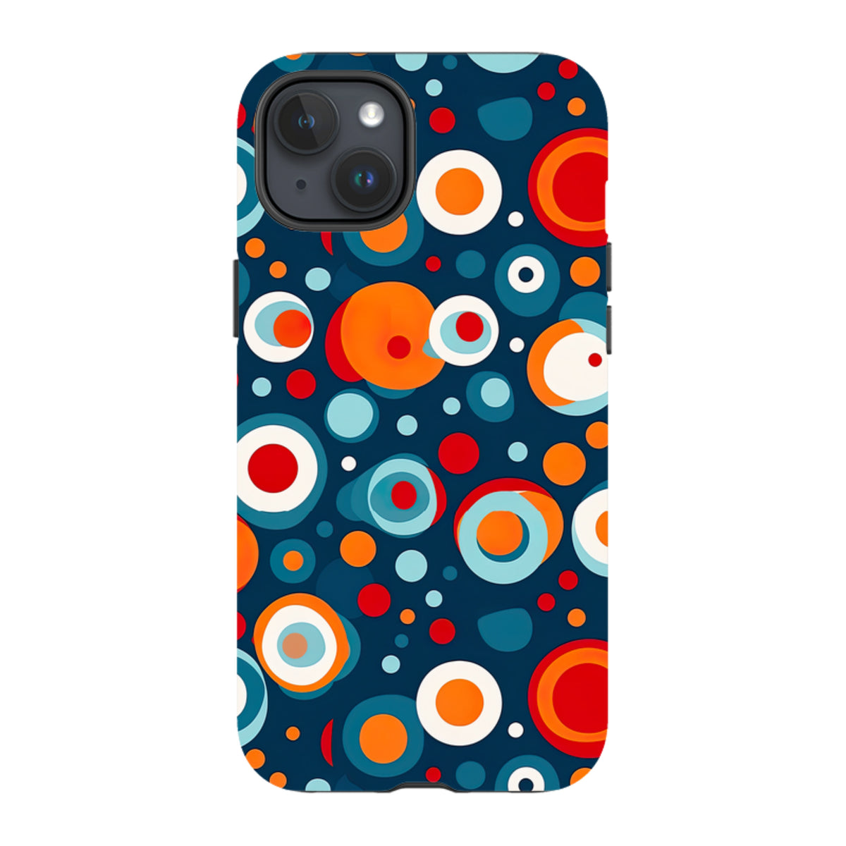 iPhone MagSafe Tough Case - Planet Polka