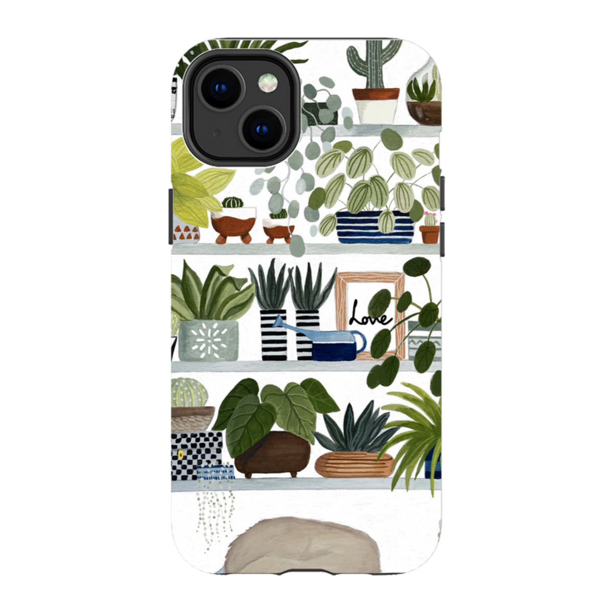 iPhone MagSafe Tough Case - Plant Shelves By Bex Parkin