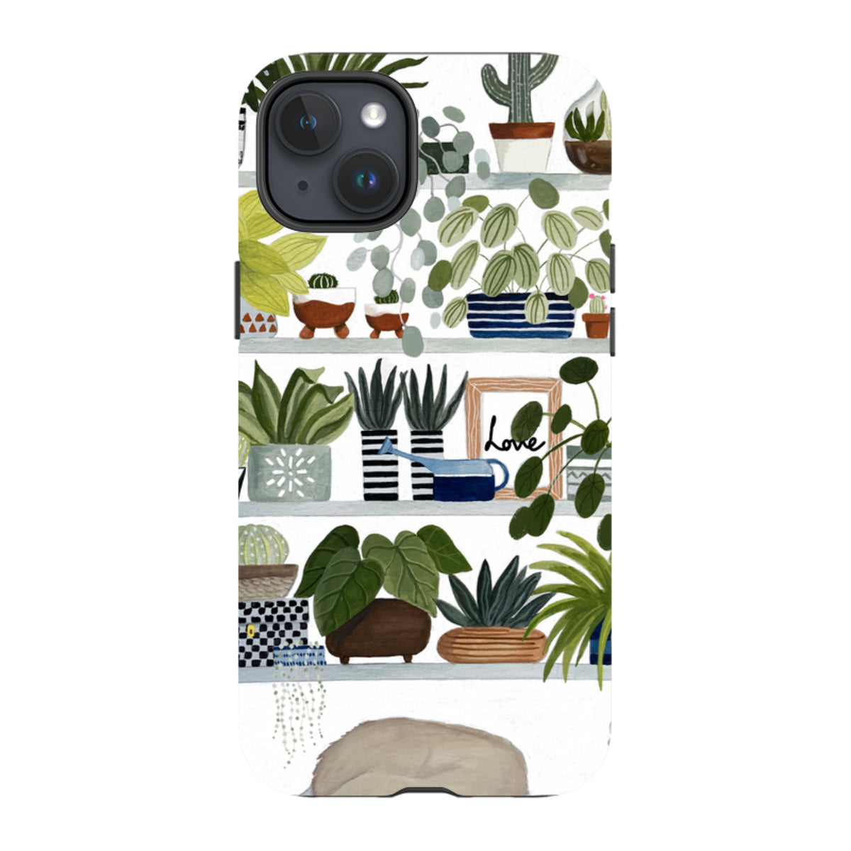 iPhone MagSafe Tough Case - Plant Shelves By Bex Parkin
