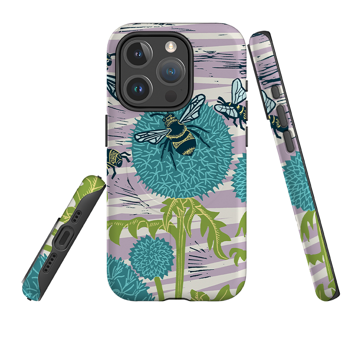 iPhone MagSafe Tough Case -  Pollinating Bees By Kate Heiss