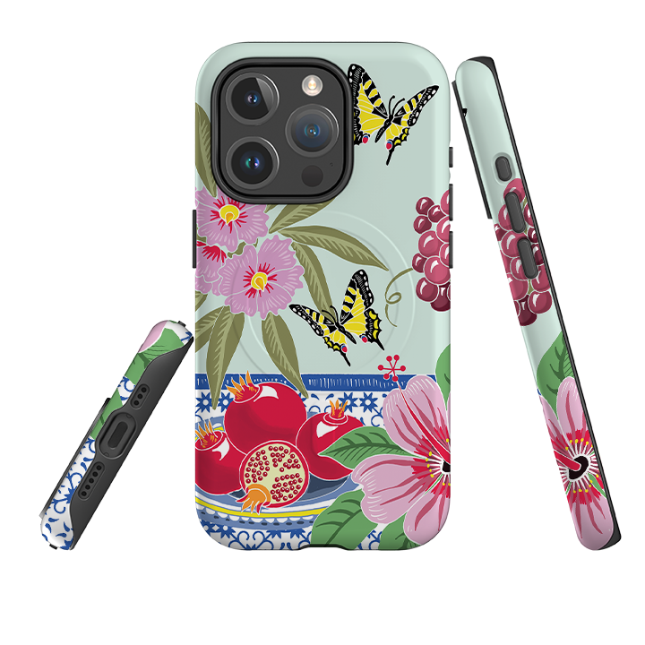 iPhone MagSafe Tough Case -  Pomegranates By Kate Heiss