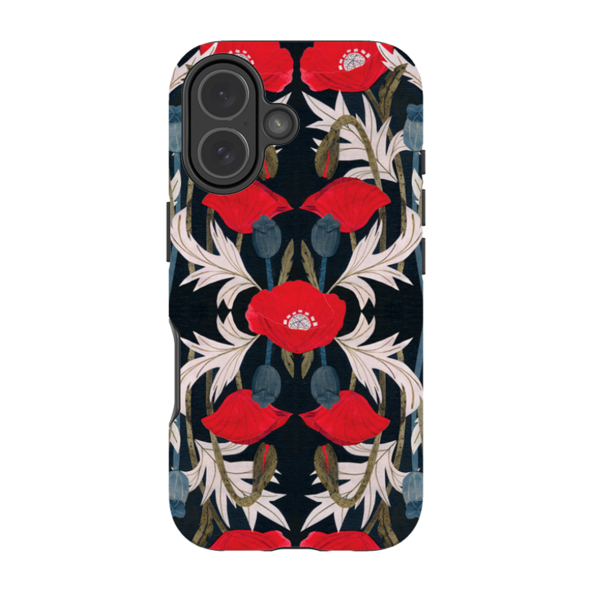 iPhone MagSafe Tough Case - Poppy By Tracey English