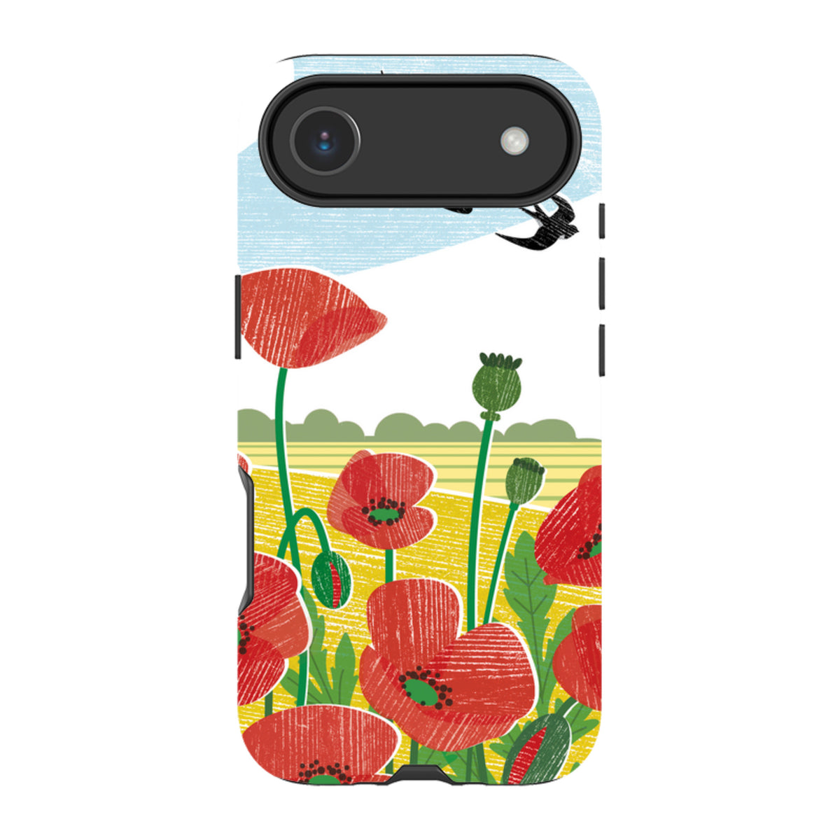 iPhone MagSafe Tough Case - Poppy Fields By Liane Payne