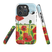 iPhone MagSafe Tough Case - Poppy Fields By Liane Payne