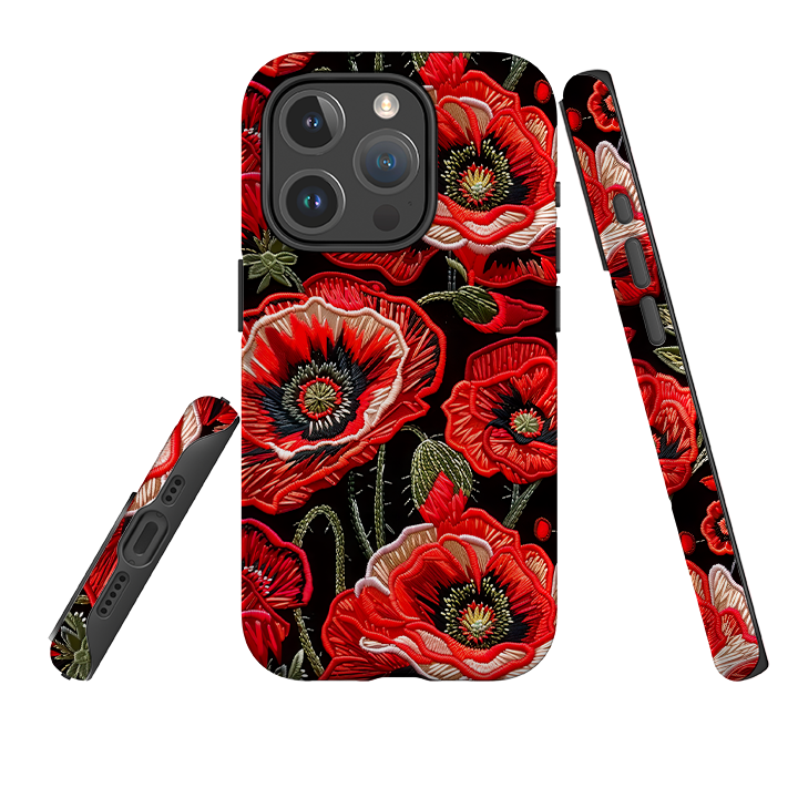 iPhone MagSafe Tough Case - Poppy Love
