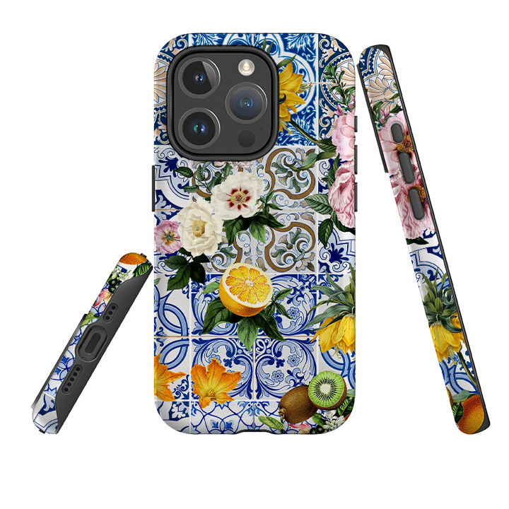 iPhone MagSafe Tough Case - Positano Pattern