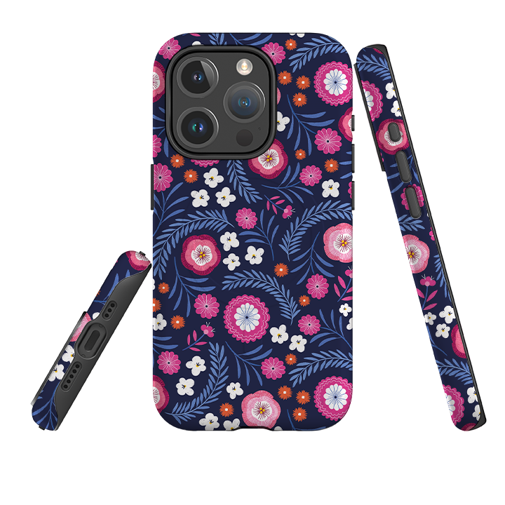 iPhone MagSafe Tough Case -  Posy Garden I By Ali Brookes