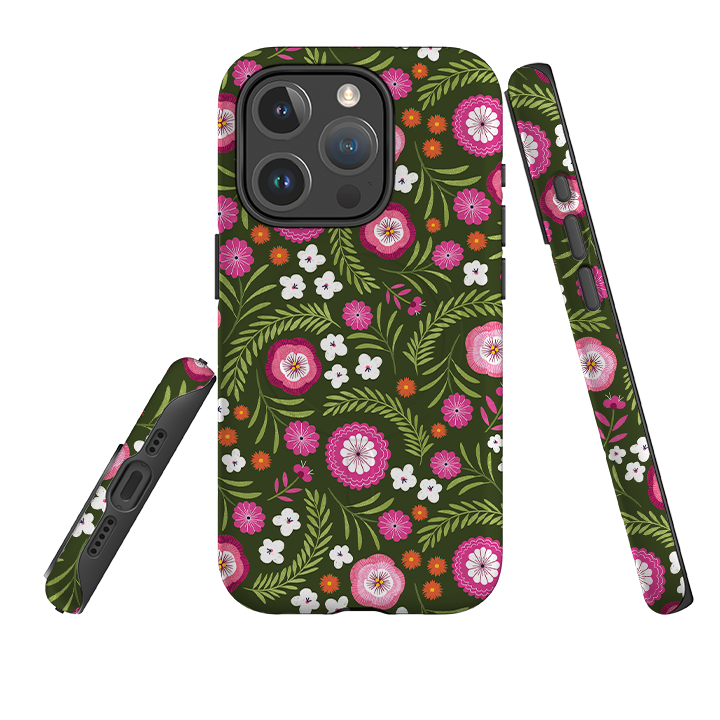 iPhone MagSafe Tough Case -  Posy Garden II By Ali Brookes
