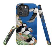 iPhone MagSafe Tough Case - Puffins By Bex Parkin