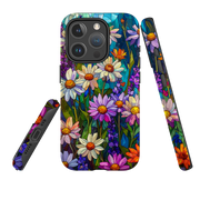 iPhone MagSafe Tough Case - Purple Daisies