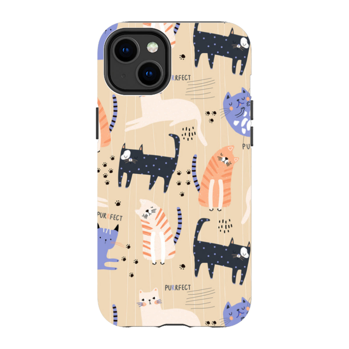 iPhone MagSafe Tough Case - Purrfect
