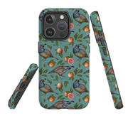 iPhone MagSafe Tough Case -  Quails Pattern By Catherine Rowe