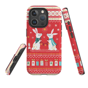 iPhone MagSafe Tough Case - Rabbits By Ali Brookes