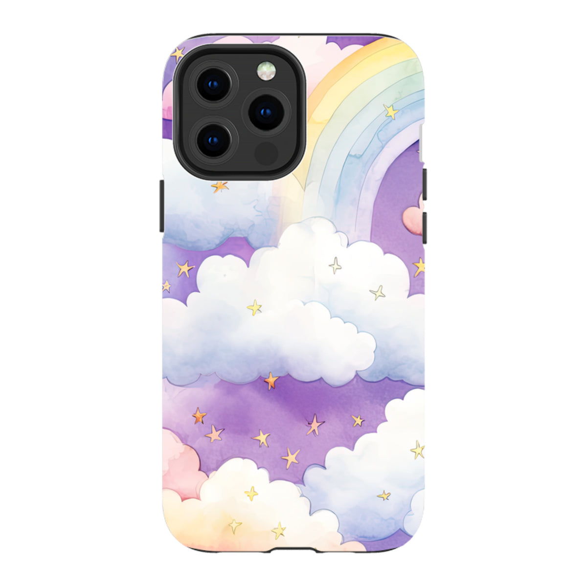 iPhone MagSafe Tough Case - Rainbow Clouds II