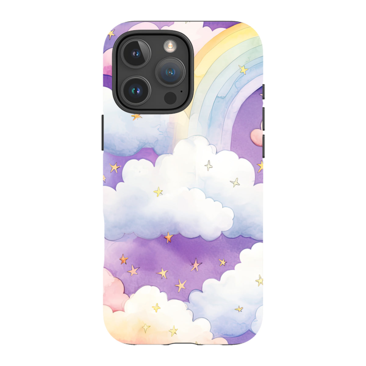 iPhone MagSafe Tough Case - Rainbow Clouds II