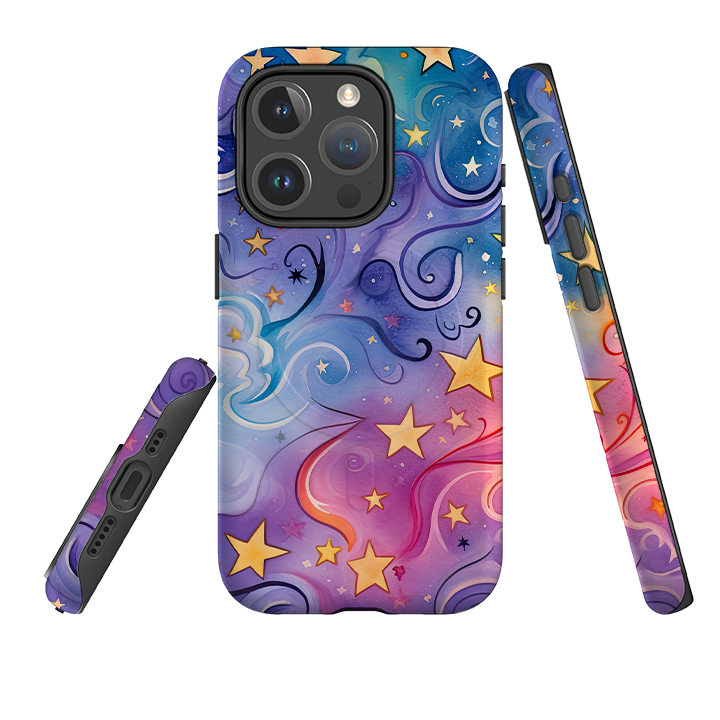 iPhone MagSafe Tough Case - Rainbow Stars II