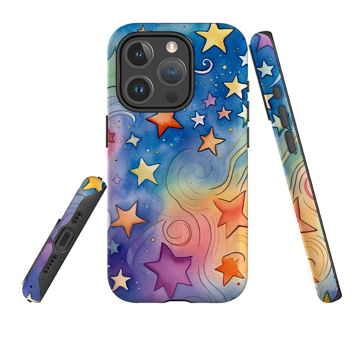 iPhone MagSafe Tough Case - Rainbow Stars III