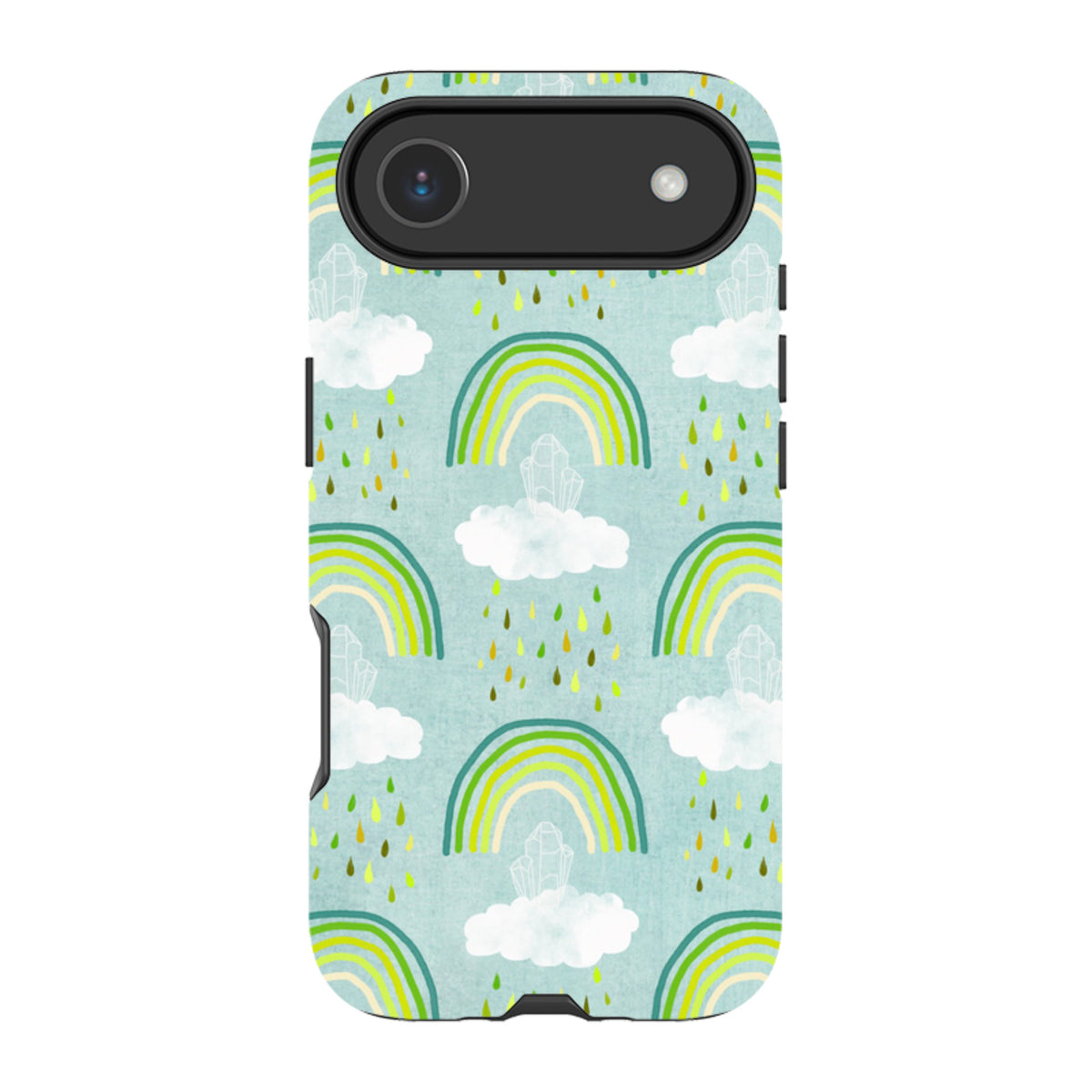 iPhone MagSafe Tough Case - Rainbows and Crystals By Katherine Quinn